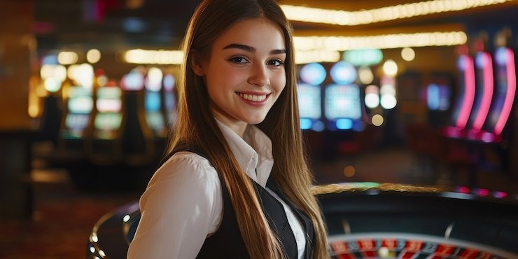 Menu kasino hidup dengan tabel baccarat, roulette, dan Dragon Tiger Menu kasino hidup dengan tabel baccarat, roulette, dan Dragon Tiger